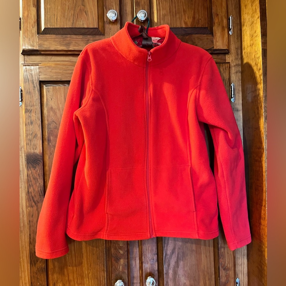 Bass Pro Shop Fleece Women’s Bright Coral Size Medium